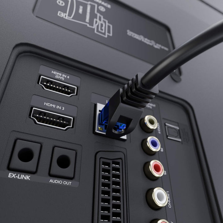 KabelDirekt – 5X 20m – Netzwerkkabel, Ethernet, LAN & Patch Kabel (überträgt maximale Glasfaser Gesc