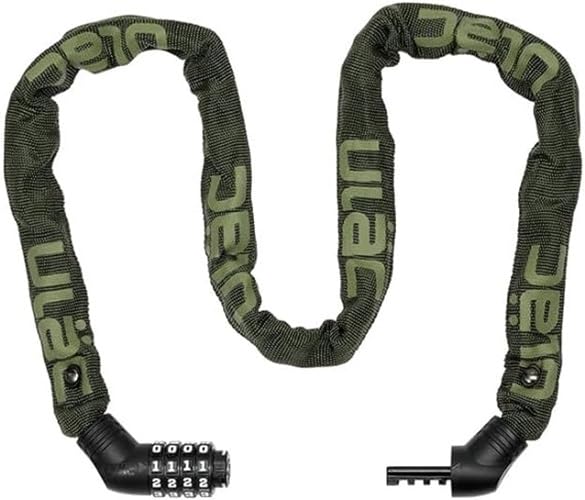 Kettenschloss Python Street Fighter | Kette 5 mm Diebstahlsicherung 100 cm | gehärteter Stahl und Ny
