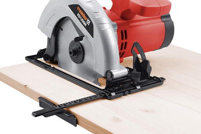 Meister Handkreissäge 1200 W, KS1200M - Holz-Sägeblatt Ø 160 mm - Gehrungsschnitte - Bis zu 55 mm Sc