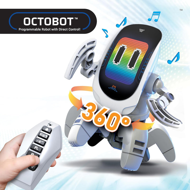 Silverlit - Ycoo - Octobot - Ferngesteuerter programmierbarer Tintenfish mit 360 Grad Drehungen - So