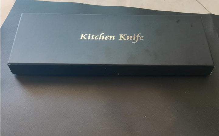 Kochmesser 17cm Santokumesser 5Cr15MoV Handgeschmiedetes profi Küchenmesser aus Deutschem Hochwertig