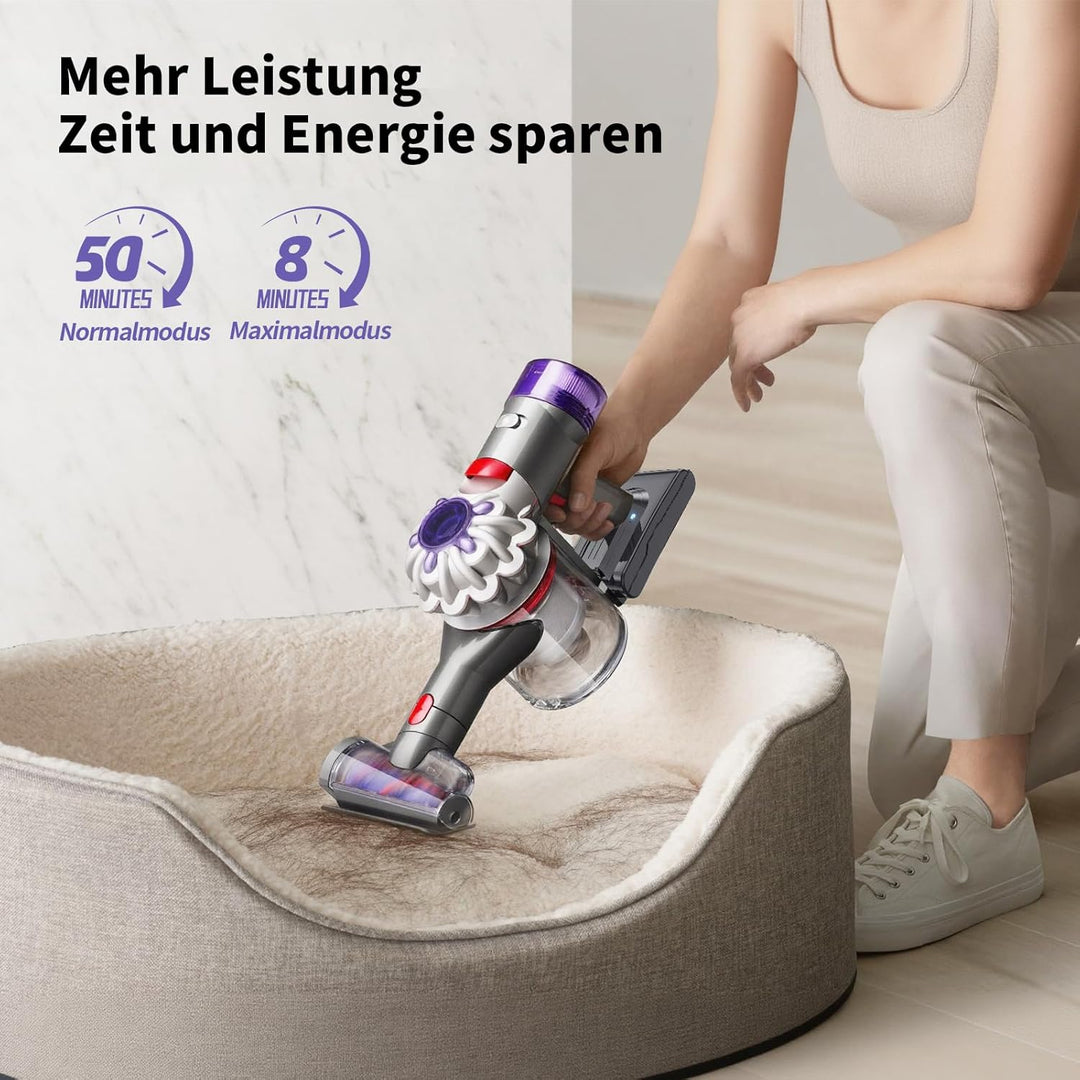 8000mAh für Dyson V8 SV10 Akku: 8.0Ah Ersatzakku für Dyson V8 Absolute Animal Fluffy Motörhead Exclu