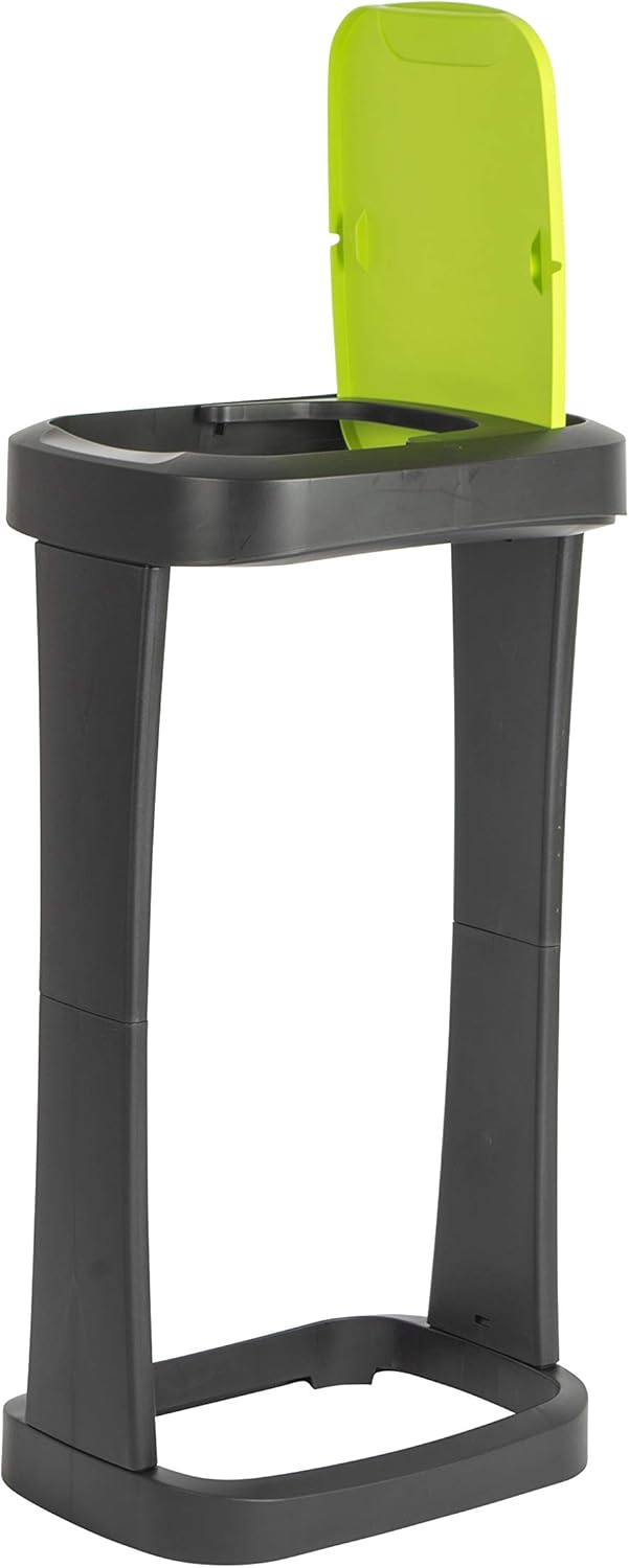 Bo-Camp Müllsackaufbewahrung Klappdeckel 120 Liter grün/schwarz