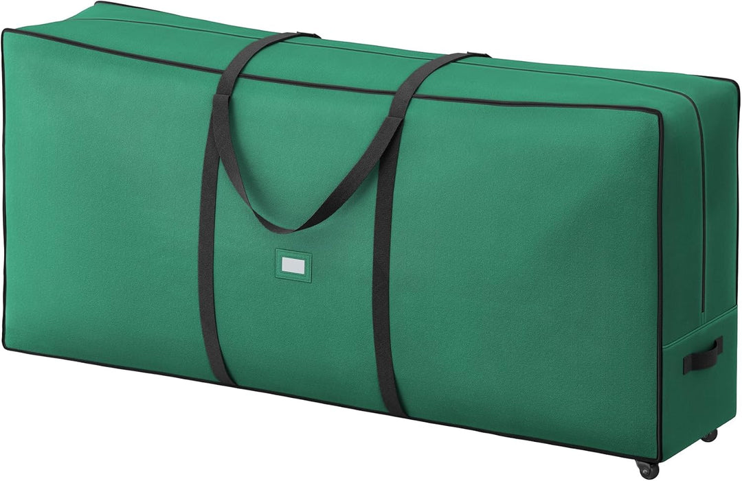 SONGMICS Aufbewahrungstasche für Weihnachtsbaum, Tragetasche auf Rollen, für Bäume bis zu 274 cm, fü