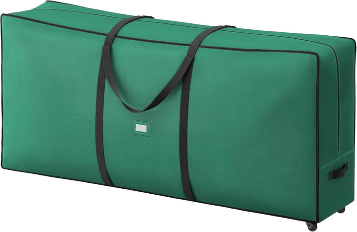 SONGMICS Aufbewahrungstasche für Weihnachtsbaum, Tragetasche auf Rollen, für Bäume bis zu 274 cm, fü