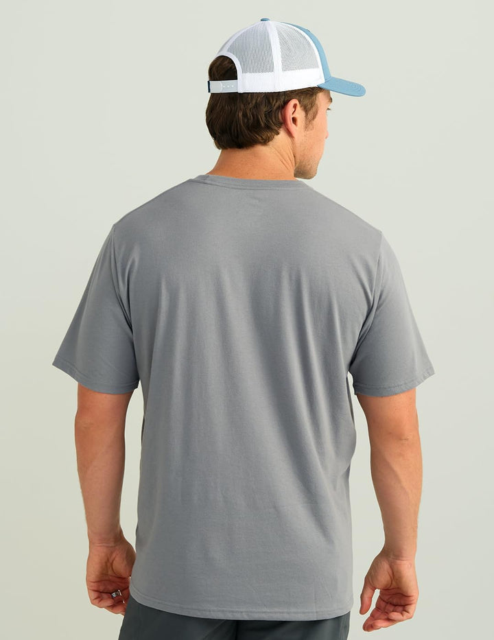 HUK Herren Kc Scott Short Sleeve Tee Performance Fishing T-Shirt Hemd (1er Pack) M Huk Gestapeltes L