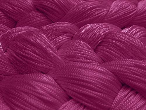 Kaikoon Fadenvorhang Fadenstore Messe B1 schwer entflammbar 150 cm x 300 cm (BxH) pink