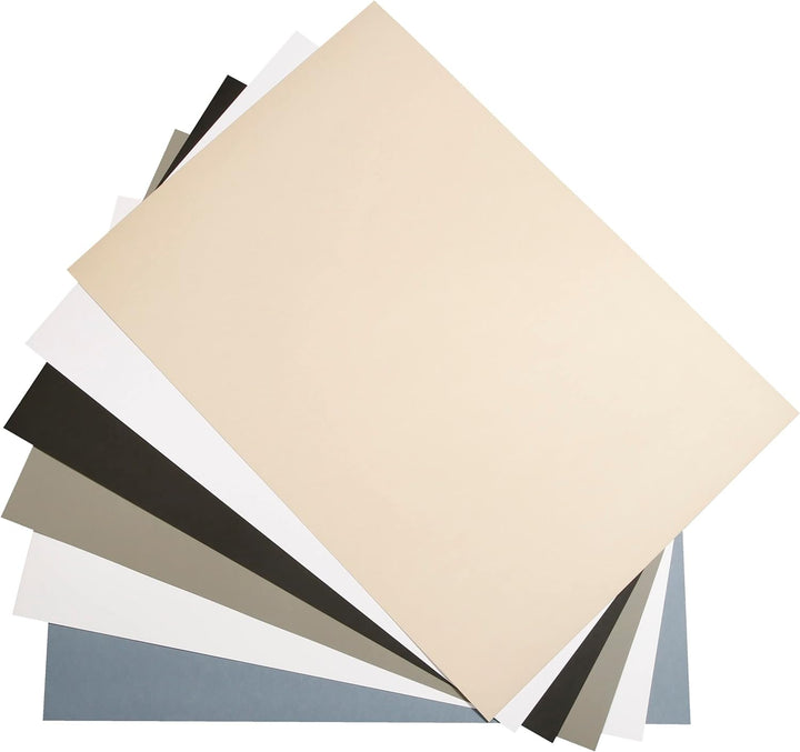 Clairefontaine 975410C - Packung mit 4 Blöcken Paint´ON DIN A4, kopfseitig geleimt, 24 Blatt, 250g,