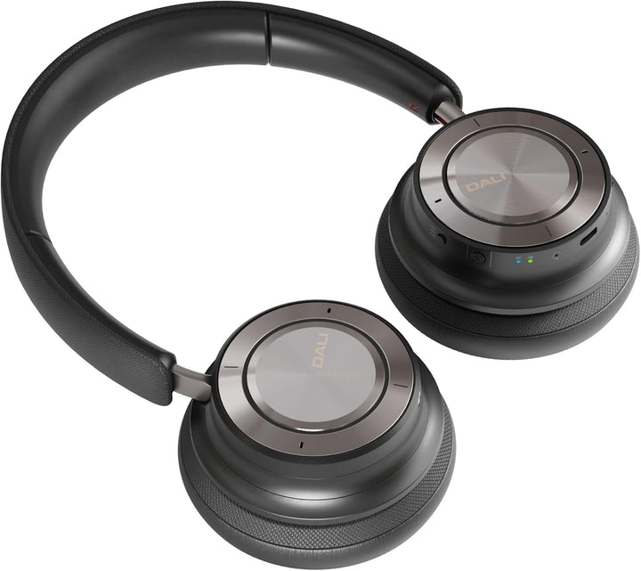 DALI IO-8 – Iron Black, Kabellose Kopfhörer mit ANC, USB-C, 35h Akkulaufzeit & Dual Sound Modes – Ov