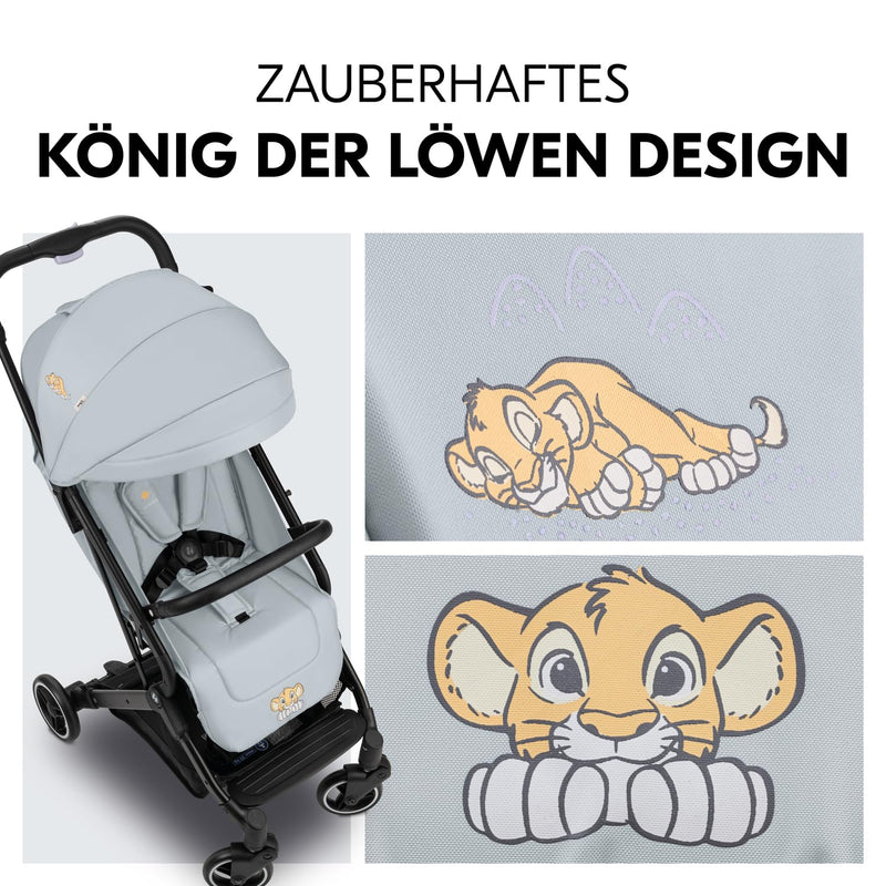 hauck Reise Buggy Travel N Care für Kinder ab Geburt bis 22 kg mit Liegefunktion, Ultraleicht - 6,9