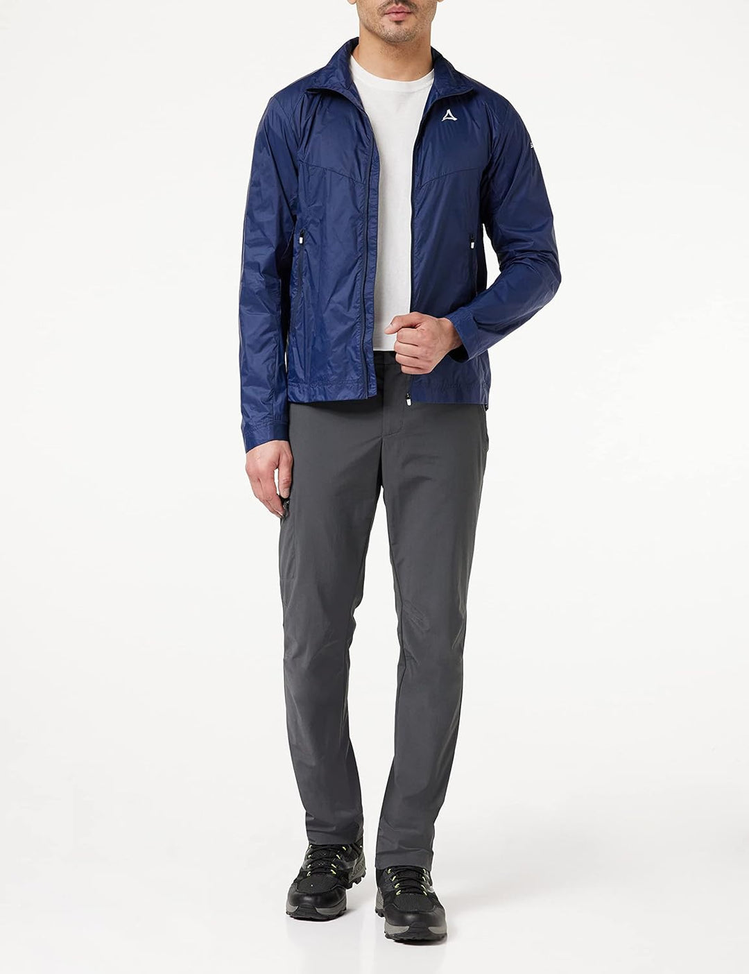 Schöffel Herren Jacket Bygstad M, winddichte Wanderjacke, Windbreaker mit kühlenden Graphene Fasern