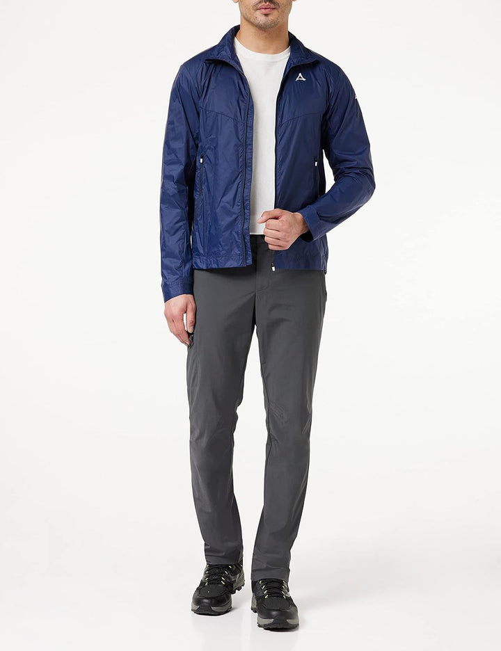 Schöffel Herren Jacket Bygstad M, winddichte Wanderjacke, Windbreaker mit kühlenden Graphene Fasern