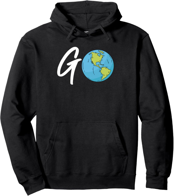 Travel Natur Urlaub - Go Backpacking Reisen Pullover Hoodie