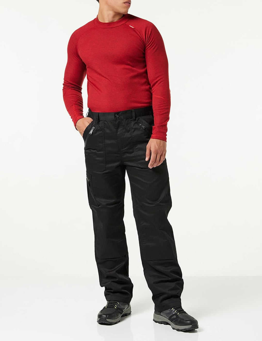 Regatta Herren Hose Pro Action Trousr 30W / 30L Schwarz, 30W / 30L Schwarz