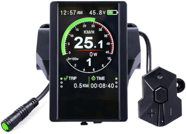windmeile | APT Display 850C, für Bafang BBS01 BBS02 BBSHD und Controller, 3.2' Farbdisplay, LCD, E-