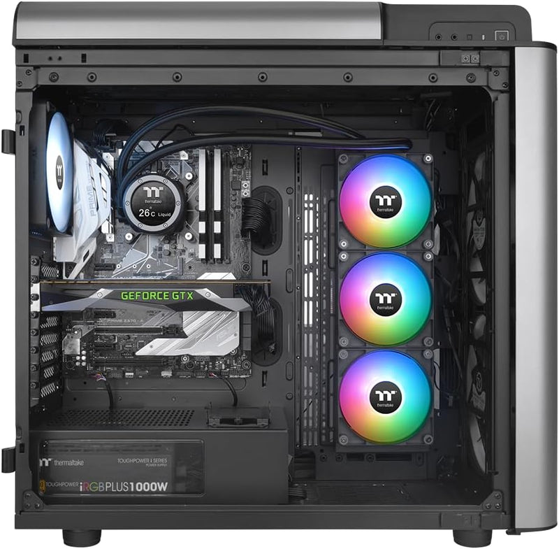 Thermaltake TH360 V2 Ultra ARGB Sync CPU Liquid Cooler All-In-One 360mm Ultra ARGB Black, 360mm Ultr