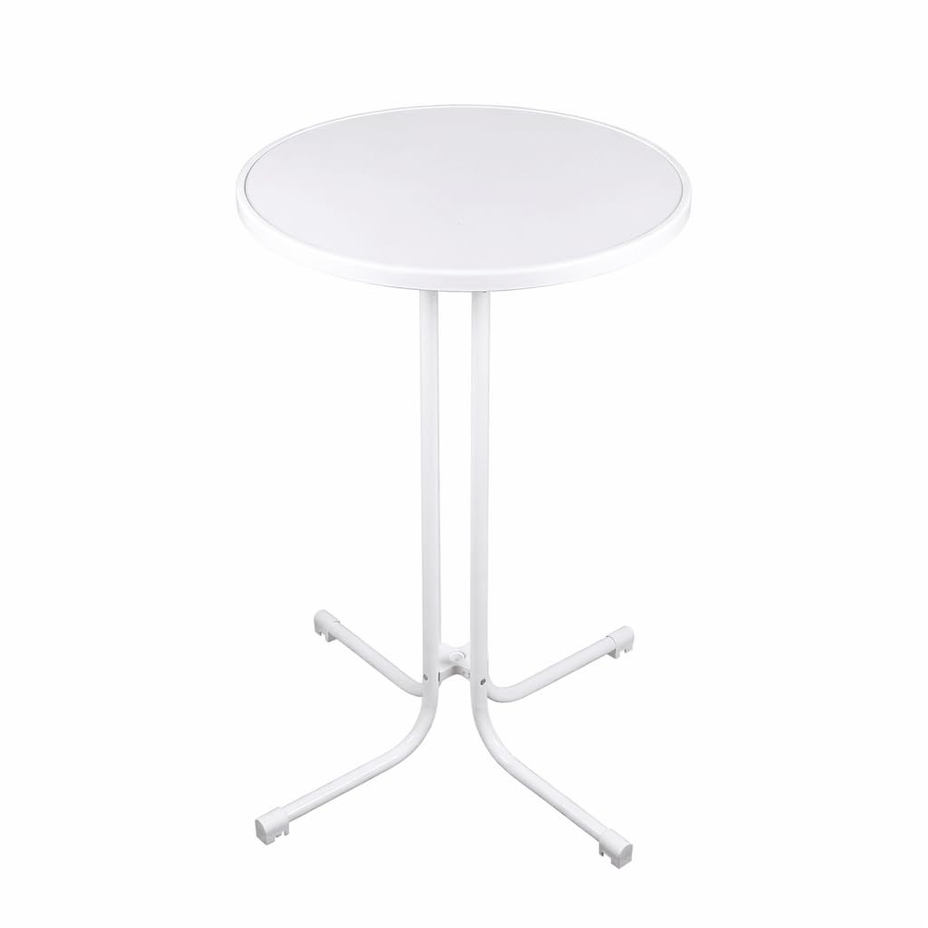 Eigentlich Stehtisch klappbar, Eventtisch Durchmesser 60/80 cm, optionale Husse, Partytisch Höhe 107