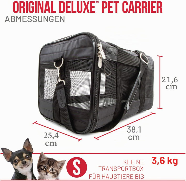 Sherpa Q55531 Original Deluxe, S, schwarz L 38 x B 25 x H 22 cm schwarz, L 38 x B 25 x H 22 cm schwa