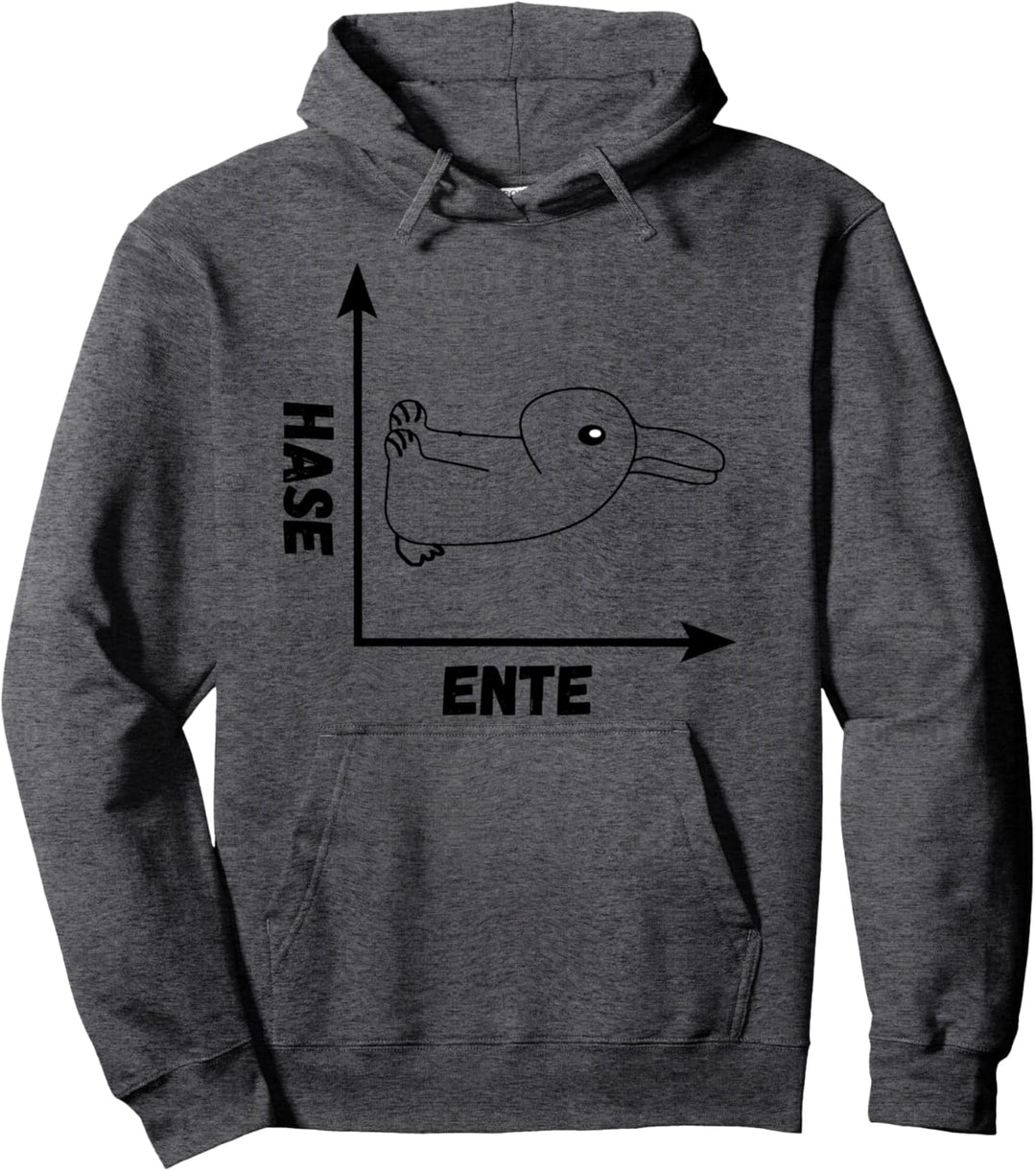 Wittgenstein Ente Hase Verwirrung Optische Täuschung Logik Pullover Hoodie
