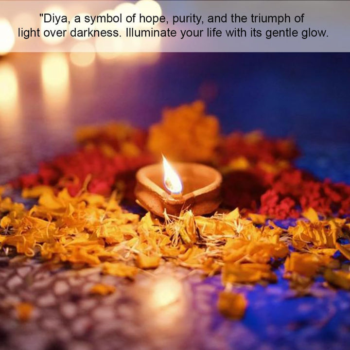 Natürlicher Ton, traditionelles Diwali Ke Diye | Erdton Diya | Mitti Ka Diva | Diyas für Pooja (12 S
