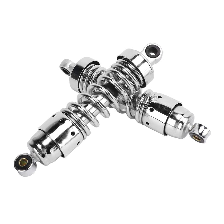 Leapiture Motorrad-Stossdämpfer 2 Stück 270 mm Motorrad-Stossdämpfer hinten Motorrad-Umrüstung Feder