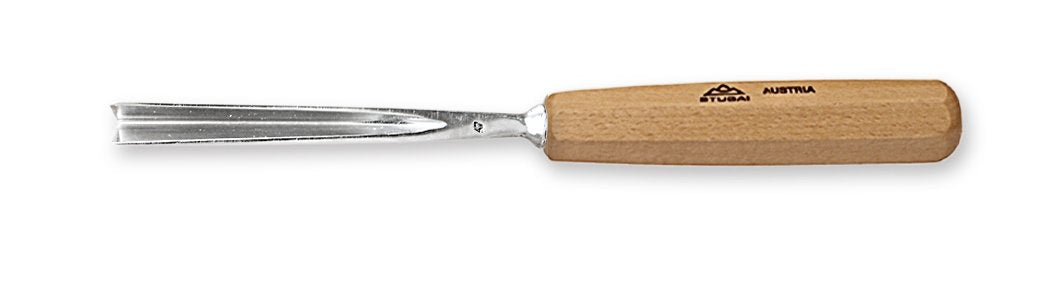 Stubai Stechbeitel Serie 55 - Form 45 : Gerader Graissfuss 4mm - 554504, 4mm