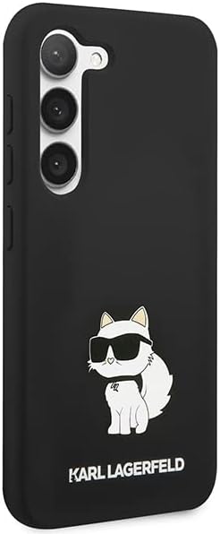 KARL LAGERFELD Hülle KLHCS23MSNCHBCK Samsung S23+ S916 schwarz silikon Choupette