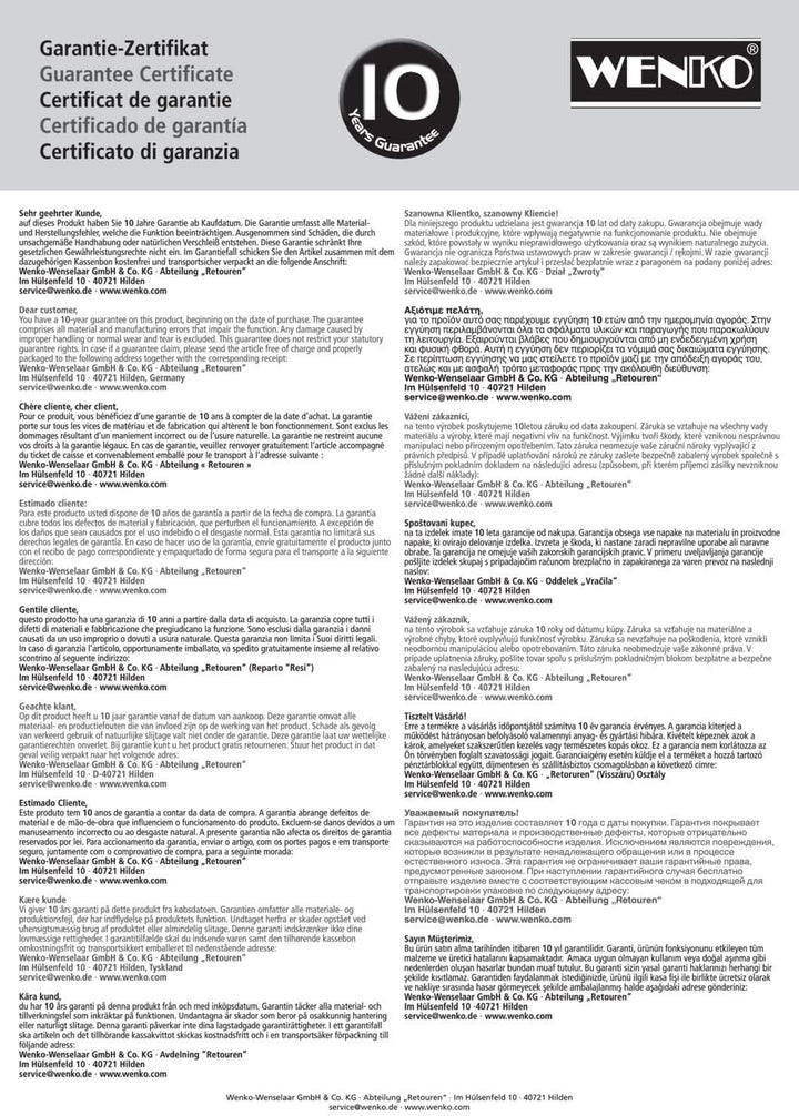 WENKO Turbo-Loc Wandablage Genova Shine, Bad-Ablage, Befestigen ohne Bohren, 30 x 8 x 10,5 cm, Silbe