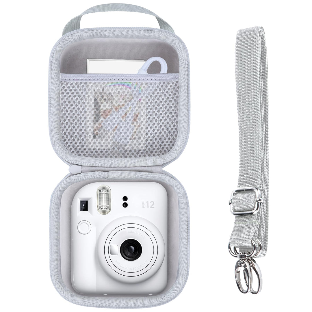 Hartschalen Schutzhülle Tasche Geeignet für INSATX mini 12 / INSTAX mini 11 Sofortbildkameras (Clay