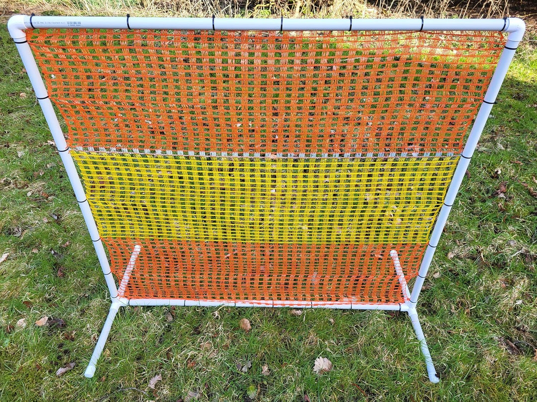 2er Set NADAC HOOPERS Agility-Zaun / Gate, PVC, VDH-KONFORM, Gelb/Orange, 1,05m x 1,16m x 1,16m, 1,2
