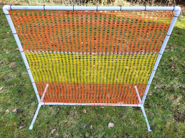 2er Set NADAC HOOPERS Agility-Zaun / Gate, PVC, VDH-KONFORM, Gelb/Orange, 1,05m x 1,16m x 1,16m, 1,2