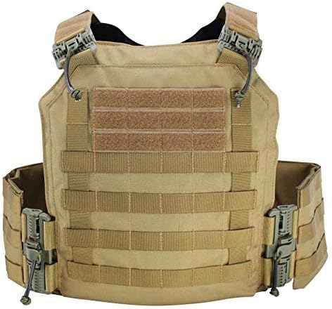 Zentauron Plattenträger Vulcan III Pro Plate Carrier Vest Molle System für Taktische Ausrüstung aus