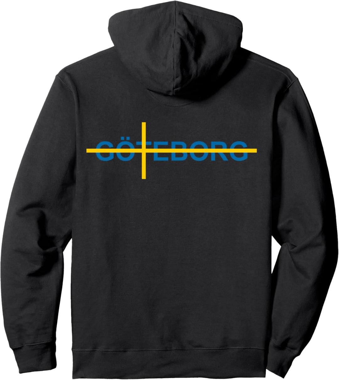 Göteborg Schwedische Flagge Urlaub Schwede Stolz Schweden Pullover Hoodie