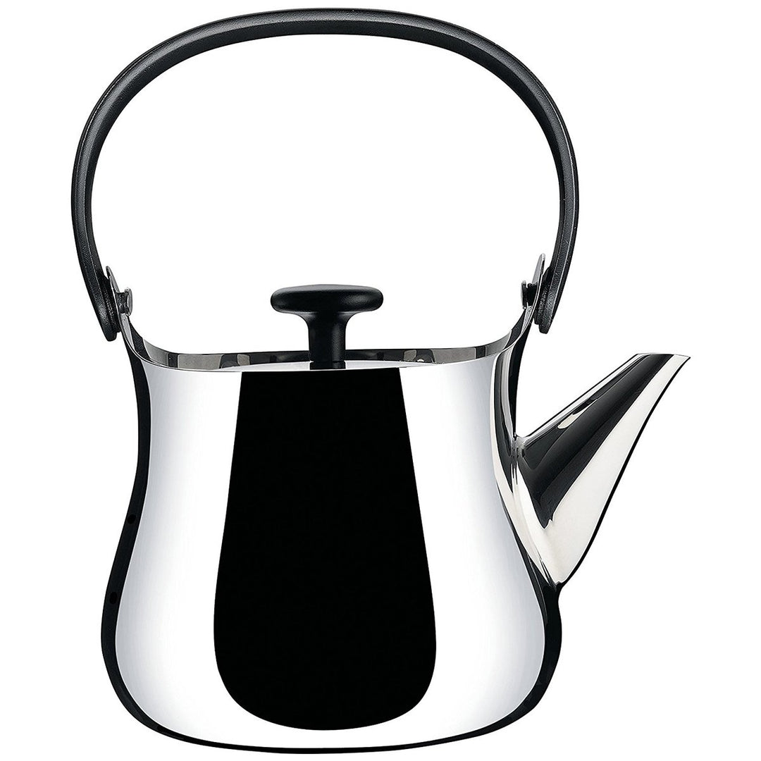 Alessi NF01 "Cha" Wasserkessel aus Edelstahl glänzend poliert, 90 cl, 3.7 x 16.5 x 4.3 cm