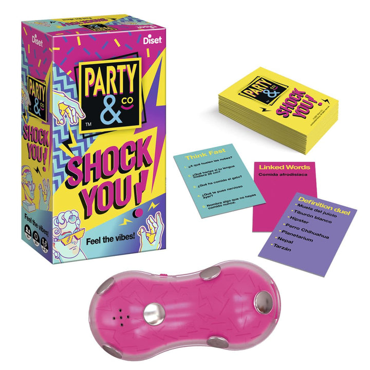 Party & co Diset Shock You, Brettspiel, empfohlen ab 16 Jahren