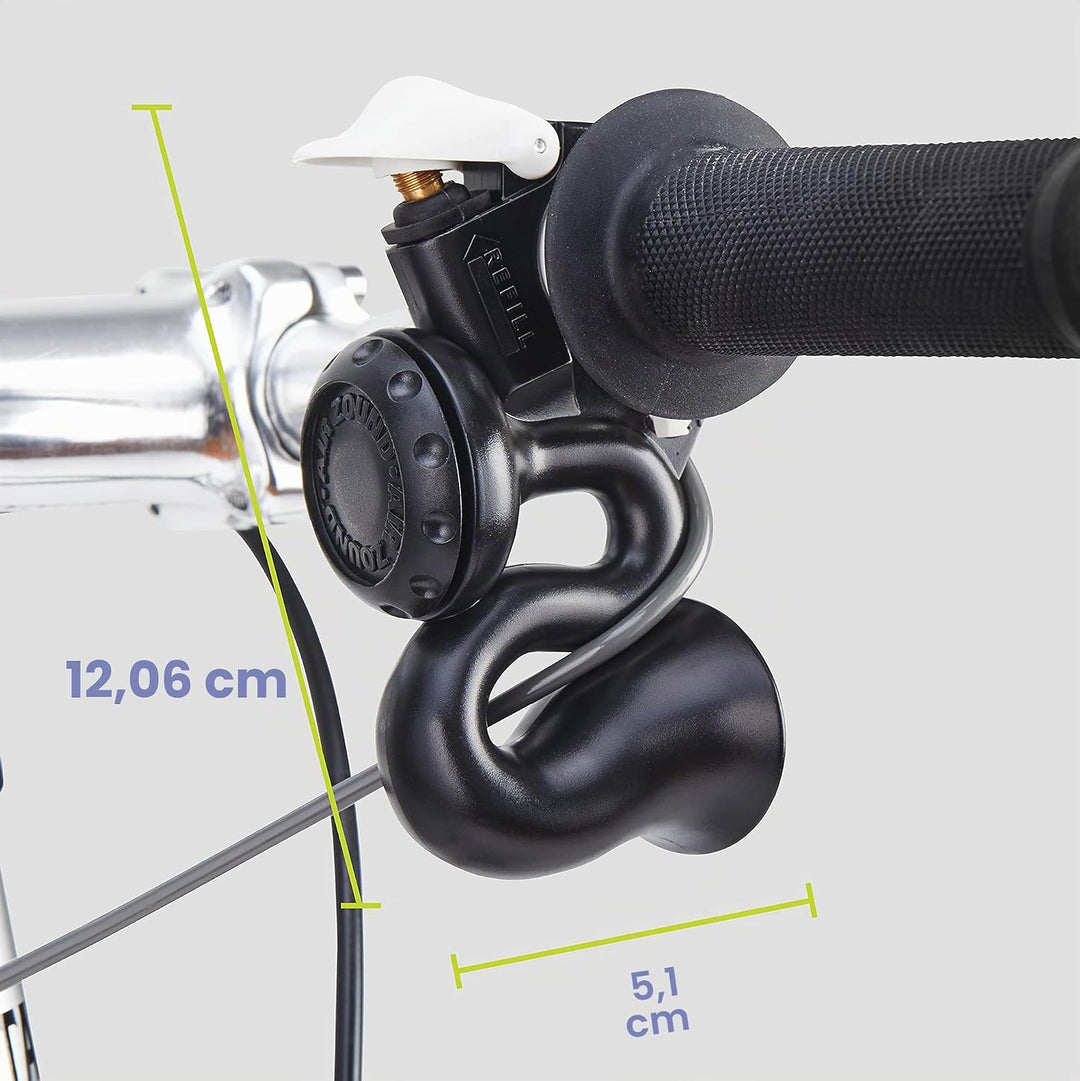 Delta Cycle &amp; Home Cycle Delta Airzound Fahrradhupe, Schwarz, Standard