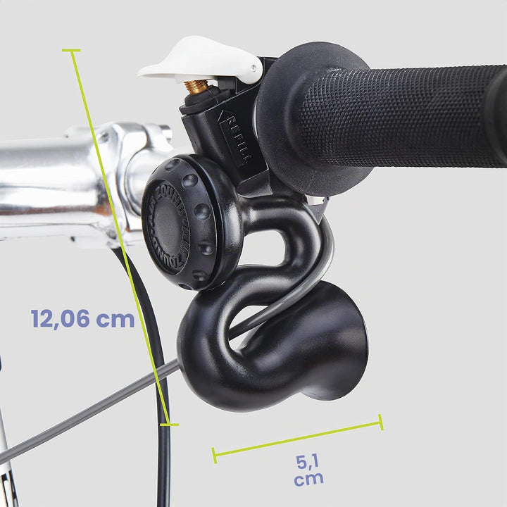 Delta Cycle &amp; Home Cycle Delta Airzound Fahrradhupe, Schwarz, Standard