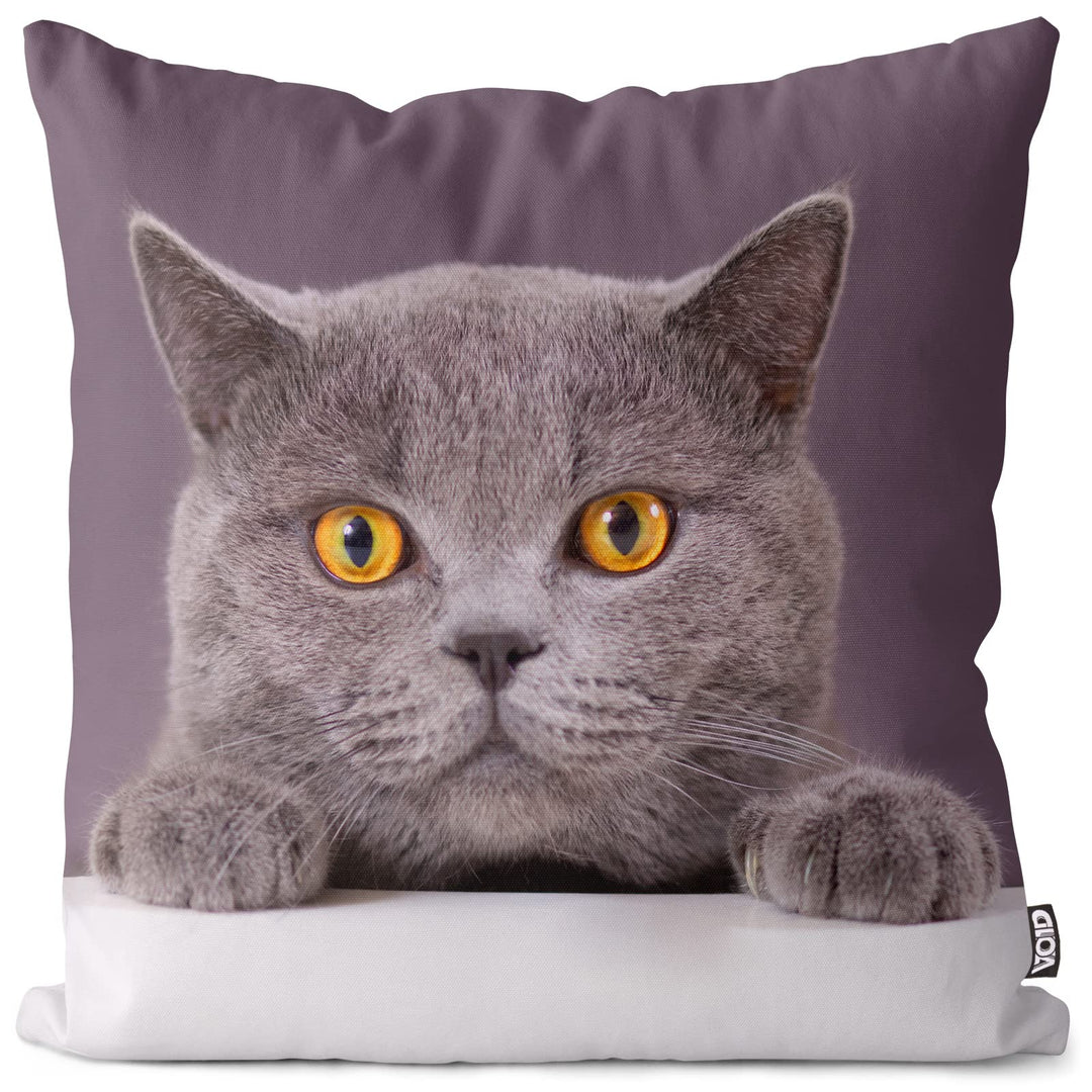 VOID Katze Britisch Kurzhaar Kissenbezug Kissenhülle Sofakissen Kissen Deko Outdoor-Kissen Dekokisse
