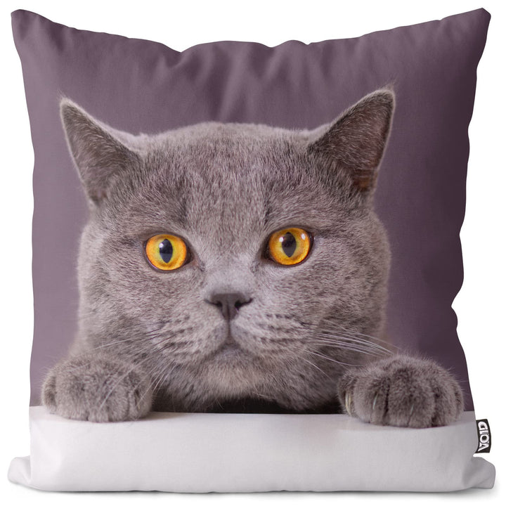 VOID Katze Britisch Kurzhaar Kissenbezug Kissenhülle Sofakissen Kissen Deko Outdoor-Kissen Dekokisse