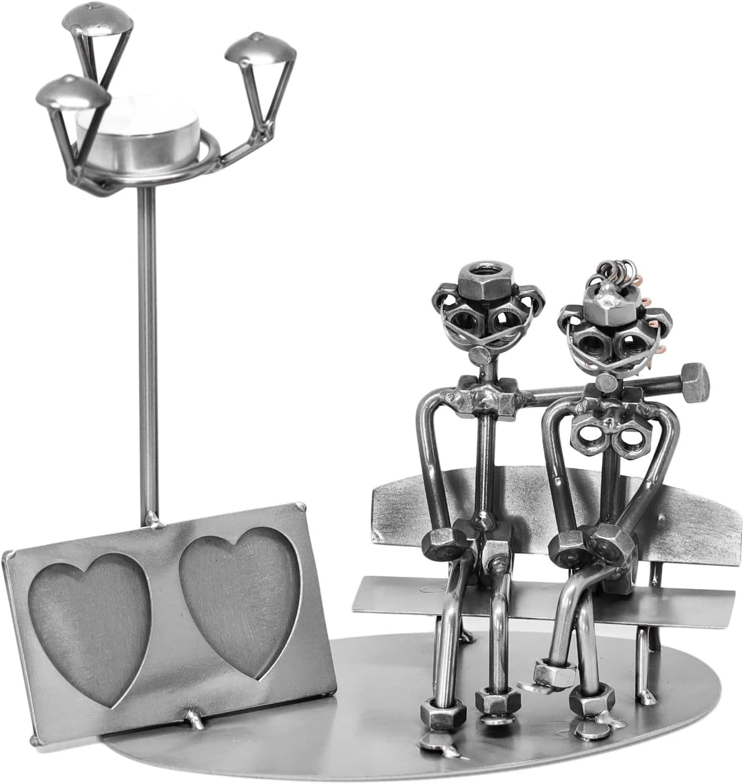 metalman24 Schraubenmännchen Liebespaar Liebe Fotos I Handarbeit I Geschenkidee I Metallfigur I Meta