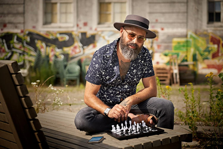 Millennium eONE – Elektronisches Schachbrett für Online-Spiel auf Lichess, Chess.com und Tornelo. Mi