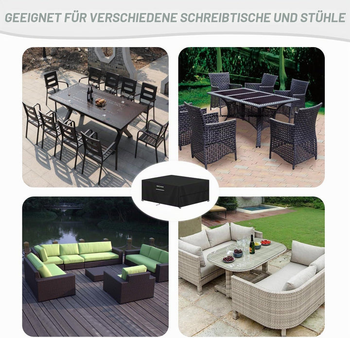 Gartenmöbel Abdeckung Wasserdicht Gartenlounge Abdeckung | Schutzhülle Gartenmöbel Winterfest Abdeck