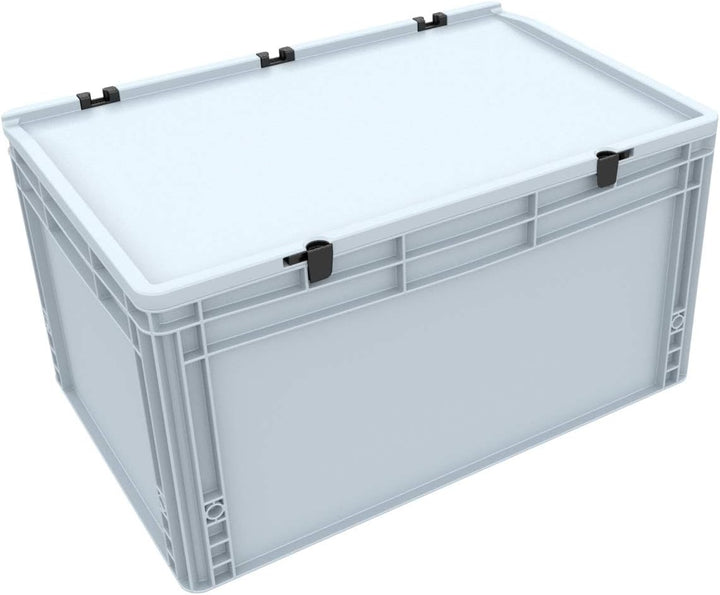 Auer Packaging DSEB305 Eurobehälter/Euro Box mit Scharnierdeckel ED 64/32 HG