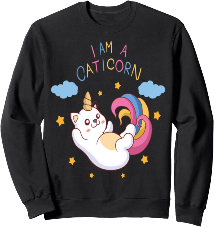 Ich bin ein Caticorn Sweatshirt