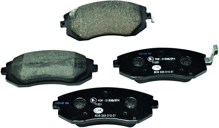 HELLA PAGID 8DB 355 010-211 Bremsbelagsatz - T1331 - Dicke/Stärke: 16.4mm - Bremssystem: Tokico - mi
