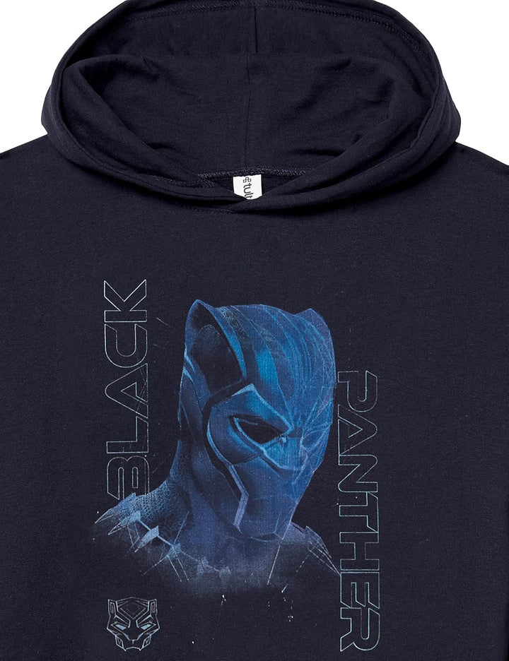 Marvel Jungen Ultra Panther Hoodie, Heather Navy, M