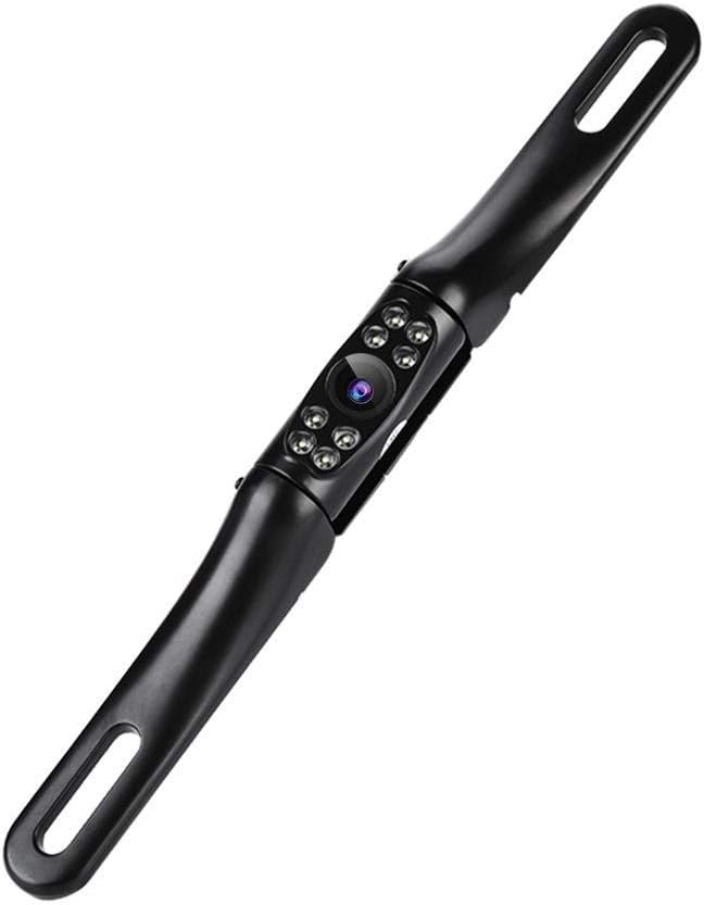 Universal-Rückfahrkamera für Auto, Nummernschild, 170-Grad-HD mit 8 LEDs, wasserdichte Nachtsicht.