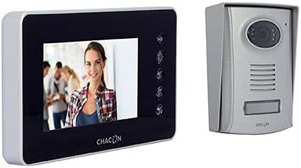 Kabelgebundenes Videotelefon mit 4,3 Zoll Display – Schwarz