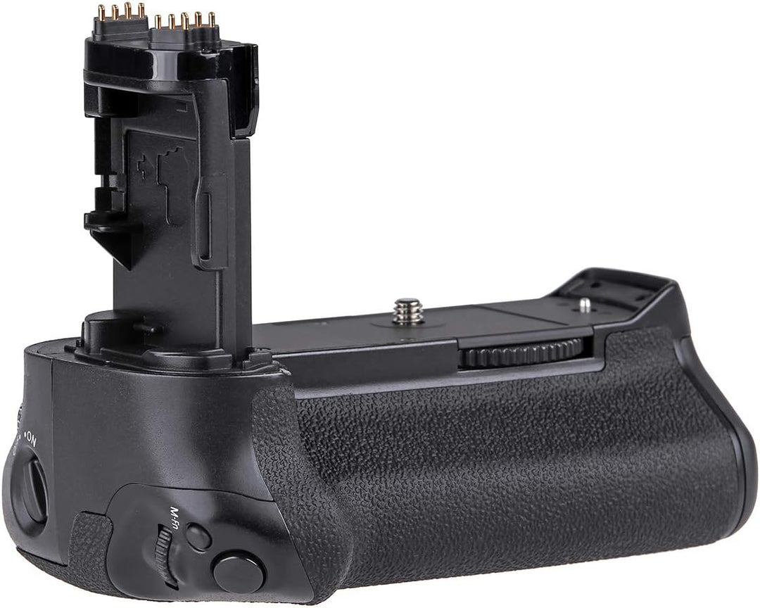 ayex Batteriegriff Kompatibel mit Canon EOS 7D Mark II ähnlich BG-E16 + 2 x LP-E6N Akku + 1 x USB Du