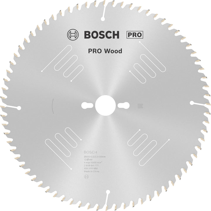 Bosch Accessories Professional Kreissägeblatt (für Holz, AussenØ: 305 mm, Bohrung: 30 mm, Zubehör fü